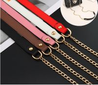 Pu Leather Solid Color Bag Strap main image 1