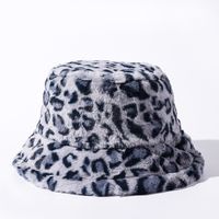Unisex Streetwear Leopard Flat Eaves Bucket Hat sku image 1