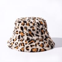 Unisex Streetwear Leopard Flat Eaves Bucket Hat sku image 4