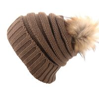Unisex Simple Style Solid Color Eaveless Wool Cap main image 6