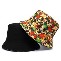 Women's Streetwear Animal Printing Big Eaves Bucket Hat main image 3
