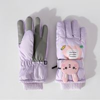 Girl's Cute Animal Gloves A Pair sku image 3