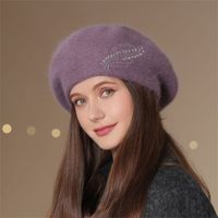 Women's Elegant Basic Solid Color Eaveless Wool Cap sku image 3