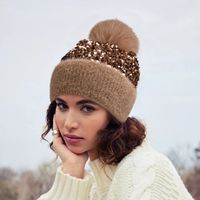 Women's Elegant Lady Solid Color Eaveless Wool Cap main image 4