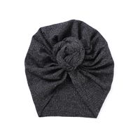 Foreign Trade European And American Winter New Children's Hair Accessories Headdress Baby Care Door Beanie Baby Knitted Pit Striped Hat sku image 15