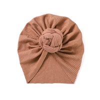 Foreign Trade European And American Winter New Children's Hair Accessories Headdress Baby Care Door Beanie Baby Knitted Pit Striped Hat sku image 7