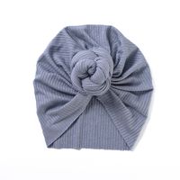 Foreign Trade European And American Winter New Children's Hair Accessories Headdress Baby Care Door Beanie Baby Knitted Pit Striped Hat sku image 9