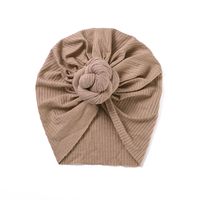 Foreign Trade European And American Winter New Children's Hair Accessories Headdress Baby Care Door Beanie Baby Knitted Pit Striped Hat sku image 6