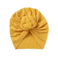 Foreign Trade European And American Winter New Children's Hair Accessories Headdress Baby Care Door Beanie Baby Knitted Pit Striped Hat sku image 4