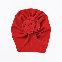 Foreign Trade European And American Winter New Children's Hair Accessories Headdress Baby Care Door Beanie Baby Knitted Pit Striped Hat sku image 24