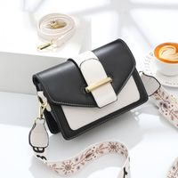 Women's Small All Seasons Pu Leather Solid Color Classic Style Square Flip Cover Shoulder Bag sku image 5