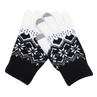 Women's Casual Color Block Gloves 1 Pair sku image 2