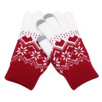 Women's Casual Color Block Gloves 1 Pair sku image 1