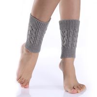 Women's Casual Simple Style Solid Color Polyacrylonitrile Fiber Jacquard Crew Socks A Pair main image 2