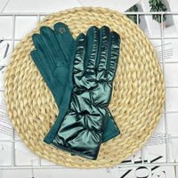 Women's Casual Vintage Style Solid Color Gloves 1 Pair sku image 5