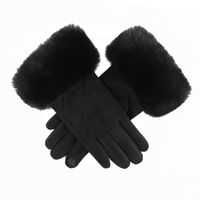 Women's Casual Simple Style Solid Color Gloves 1 Pair sku image 1