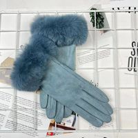 Frau Elegant Süss Einfarbig Handschuhe 1 Paar sku image 4