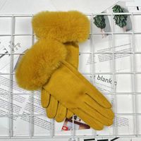 Frau Elegant Süss Einfarbig Handschuhe 1 Paar sku image 6