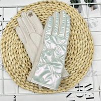 Women's Casual Vintage Style Solid Color Gloves 1 Pair sku image 2