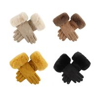 Women's Casual Simple Style Solid Color Gloves 1 Pair main image 3