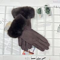 Frau Elegant Süss Einfarbig Handschuhe 1 Paar sku image 7