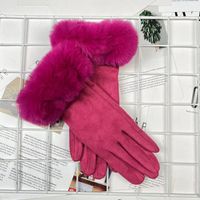 Frau Elegant Süss Einfarbig Handschuhe 1 Paar sku image 5