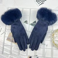 Women's Elegant Sweet Solid Color Gloves 1 Pair sku image 9