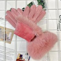 Women's Elegant Sweet Solid Color Gloves 1 Pair main image 2