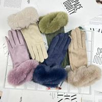 Women's Elegant Sweet Solid Color Gloves 1 Pair main image 6