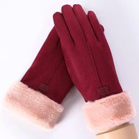 Women's Casual Simple Style Solid Color Gloves 1 Pair sku image 16