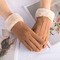 Women's Casual Simple Style Solid Color Gloves 1 Pair main image 5