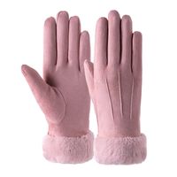 Women's Casual Simple Style Solid Color Gloves 1 Pair main image 3