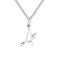 Stainless Steel Simple Style Plating Letter Solid Color Pendant Necklace sku image 25