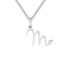 Stainless Steel Simple Style Plating Letter Solid Color Pendant Necklace sku image 11