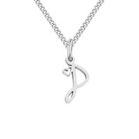 Stainless Steel Simple Style Plating Letter Solid Color Pendant Necklace sku image 14