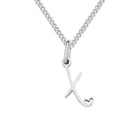 Stainless Steel Simple Style Plating Letter Solid Color Pendant Necklace sku image 22