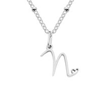 Simple Style Letter Stainless Steel Plating Gold Plated Pendant Necklace sku image 14