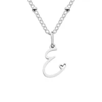 Simple Style Letter Stainless Steel Plating Gold Plated Pendant Necklace sku image 5