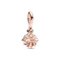 Simple Style Leaf Heart Shape Flower Sterling Silver Jewelry Accessories sku image 1