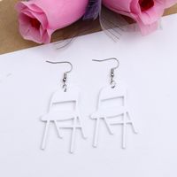 1 Pair Funny Geometric Irregular Arylic Drop Earrings sku image 6