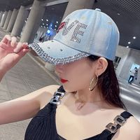 Women's Classic Style Letter Curved Eaves Baseball Cap main image 5