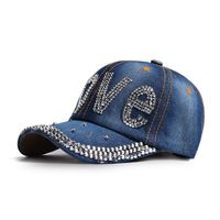 Women's Classic Style Letter Curved Eaves Baseball Cap sku image 5