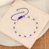 Bohemian Irregular Imitation Pearl Seed Bead Wholesale Drawstring Bracelets main image 6