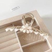 Simple Style Flower Alloy Hair Claws main image 3