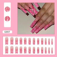 Sweet Flower Plastic Nail Patches 1 Piece sku image 2