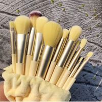 Casual Artificial Fiber Plastic Handgrip Makeup Brushes 1 Set sku image 2