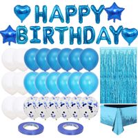 Birthday Cute Sweet Letter Star Aluminum Film Party Festival Balloons main image 1