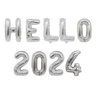 Christmas New Year Glam Letter Aluminum Film Party Balloons main image 6