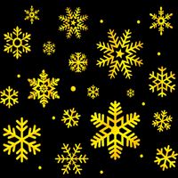 Christmas Cartoon Style Christmas Socks Snowman Pvc Holiday Car Window Stickers sku image 14