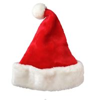 Christmas Ethnic Style Solid Color Cloth Holiday Party Christmas Hat main image 5